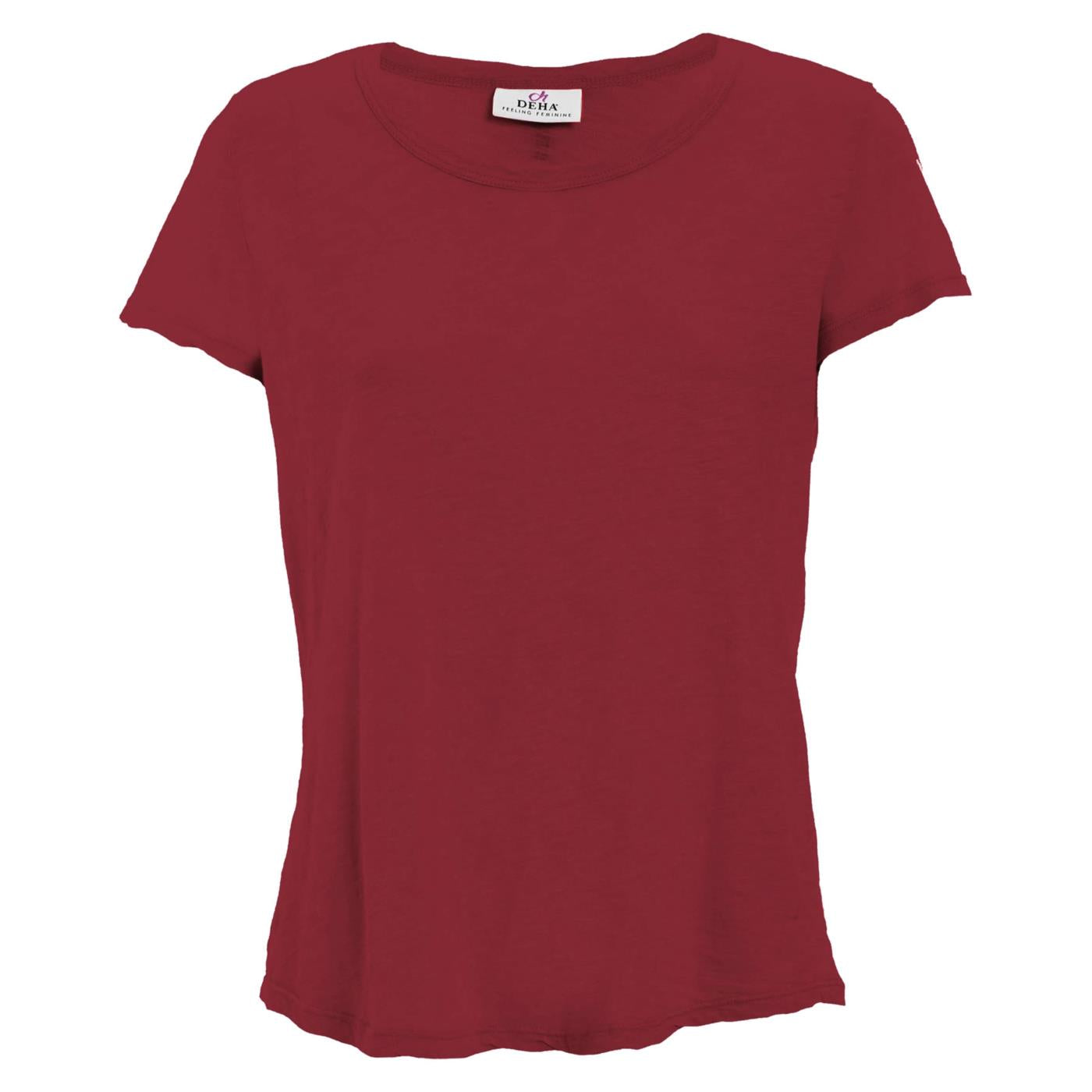 DEHA T-SHIRT JERSEY FIAMMATO - Ciclamino - vista 3