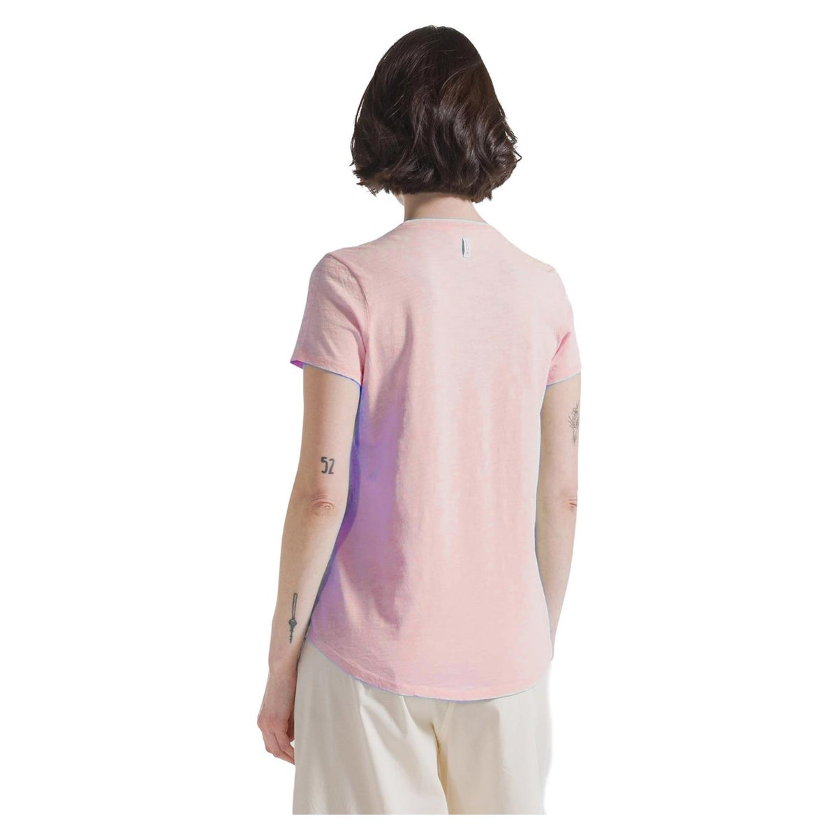 DEHA T-SHIRT JERSEY FIAMMATO - seconda immagine
