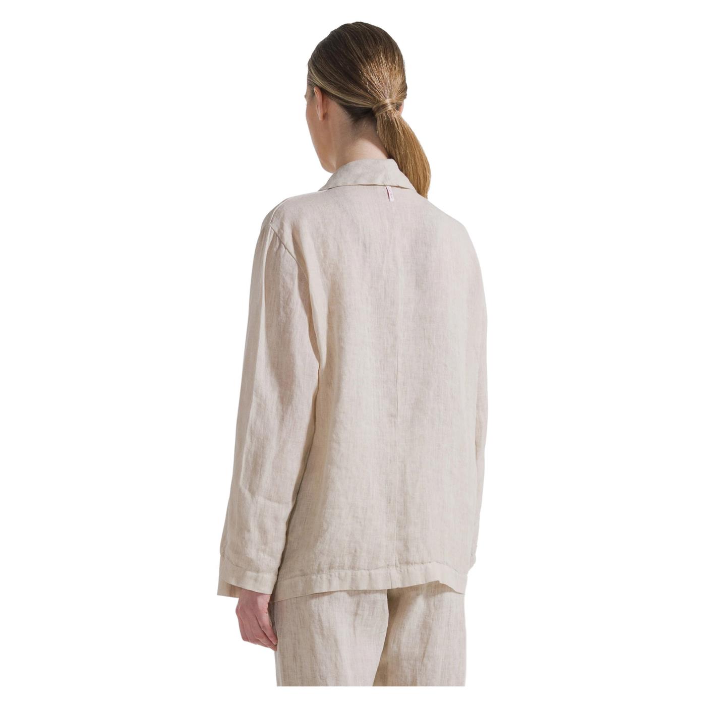 DEHA BLAZER LINO EFFETTO FADE - Beige - vista 2