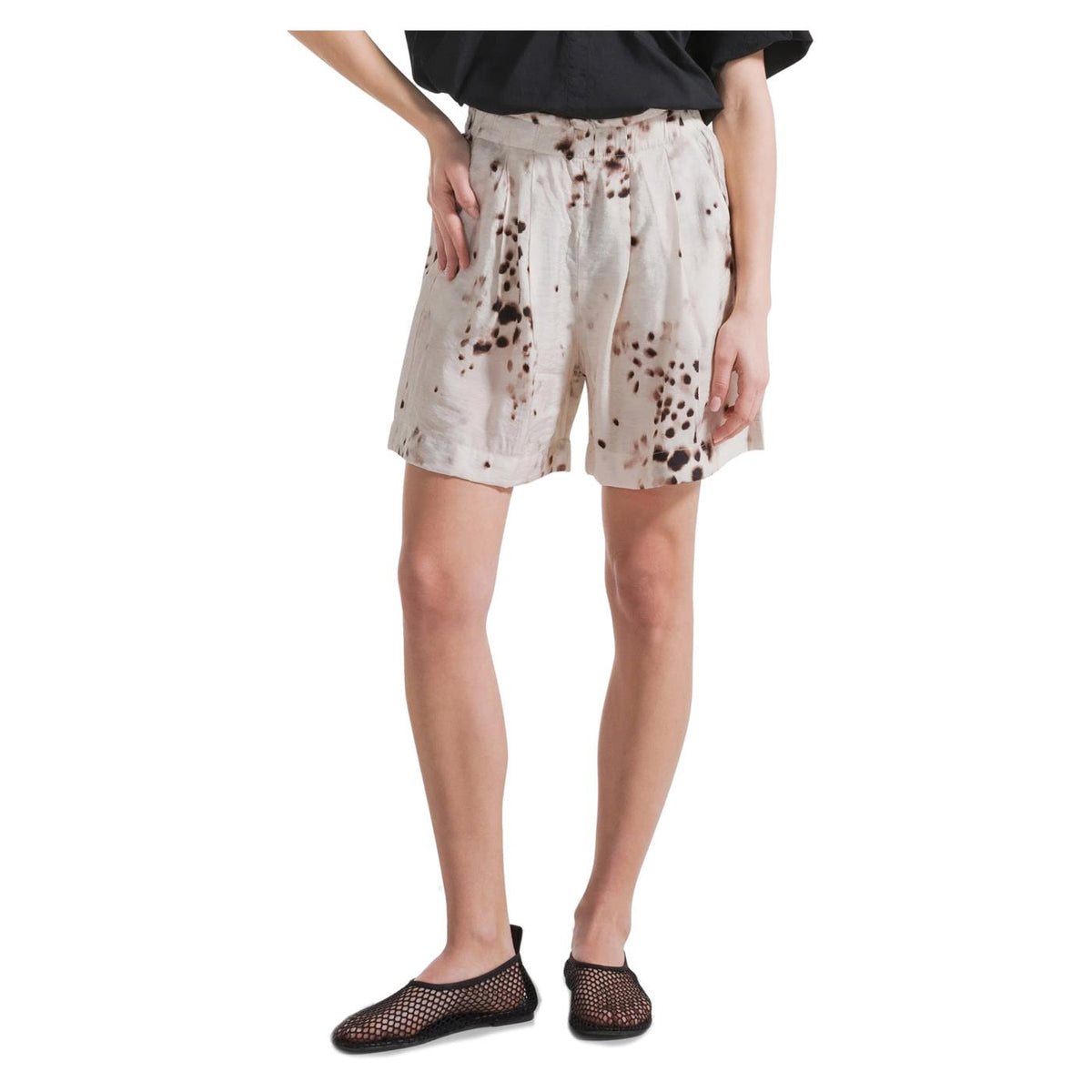 DEHA SHORTS IN VISCOSA ALLOVER