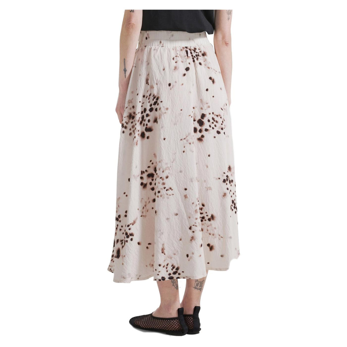 DEHA GONNA LUNGA VISCOSA AOP - seconda immagine