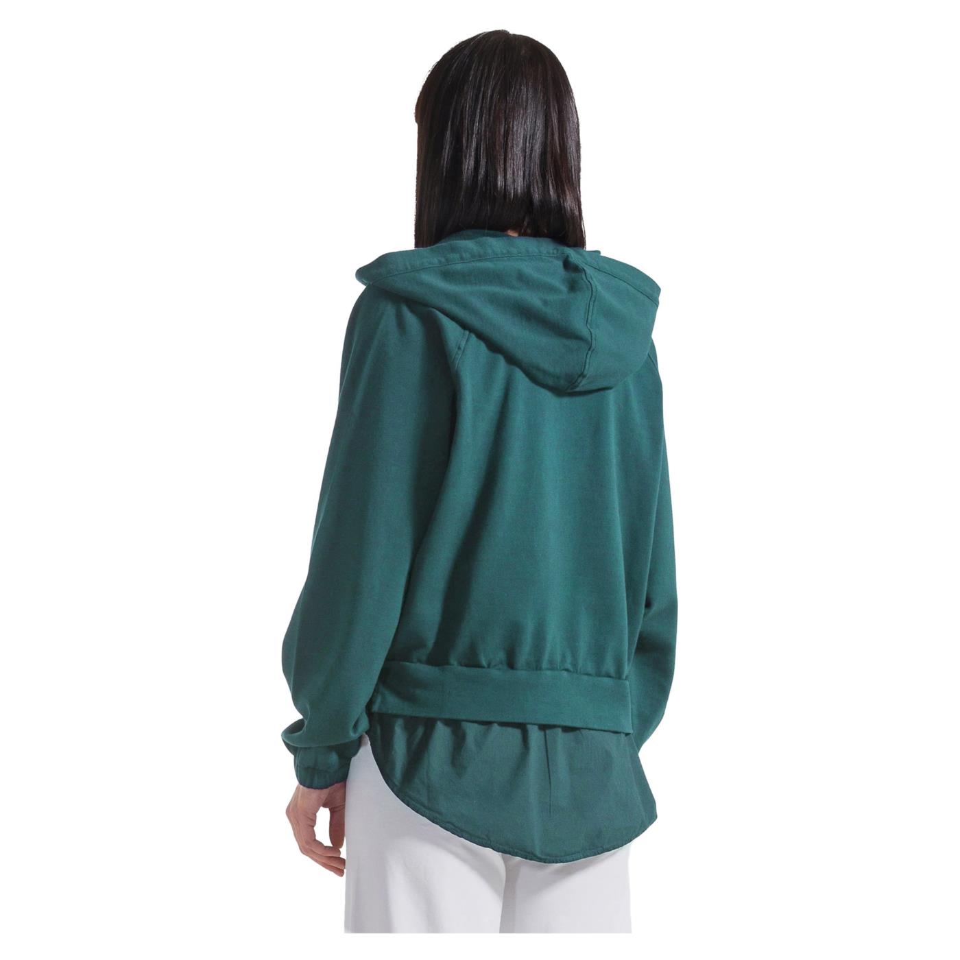 DEHA FELPA CON CAPPUCCIO - seconda immagine