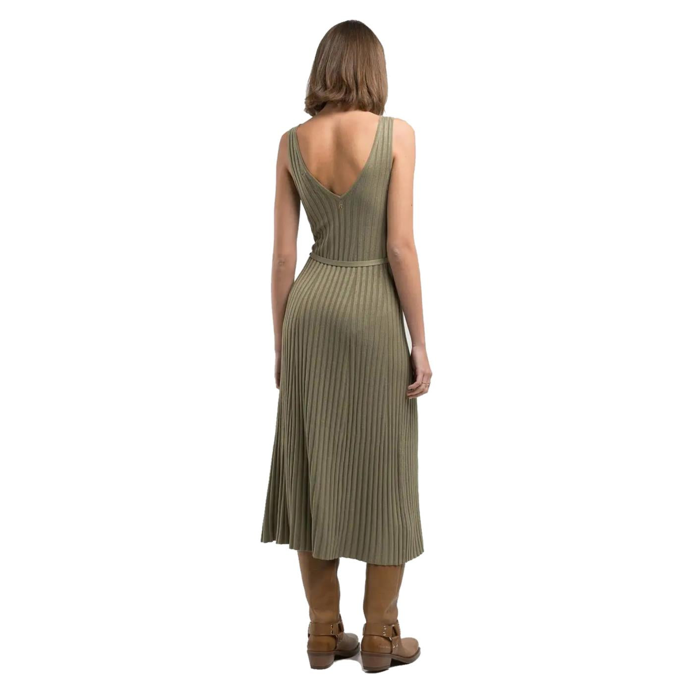 REPLAY ABITO MIDI CON CINTURA