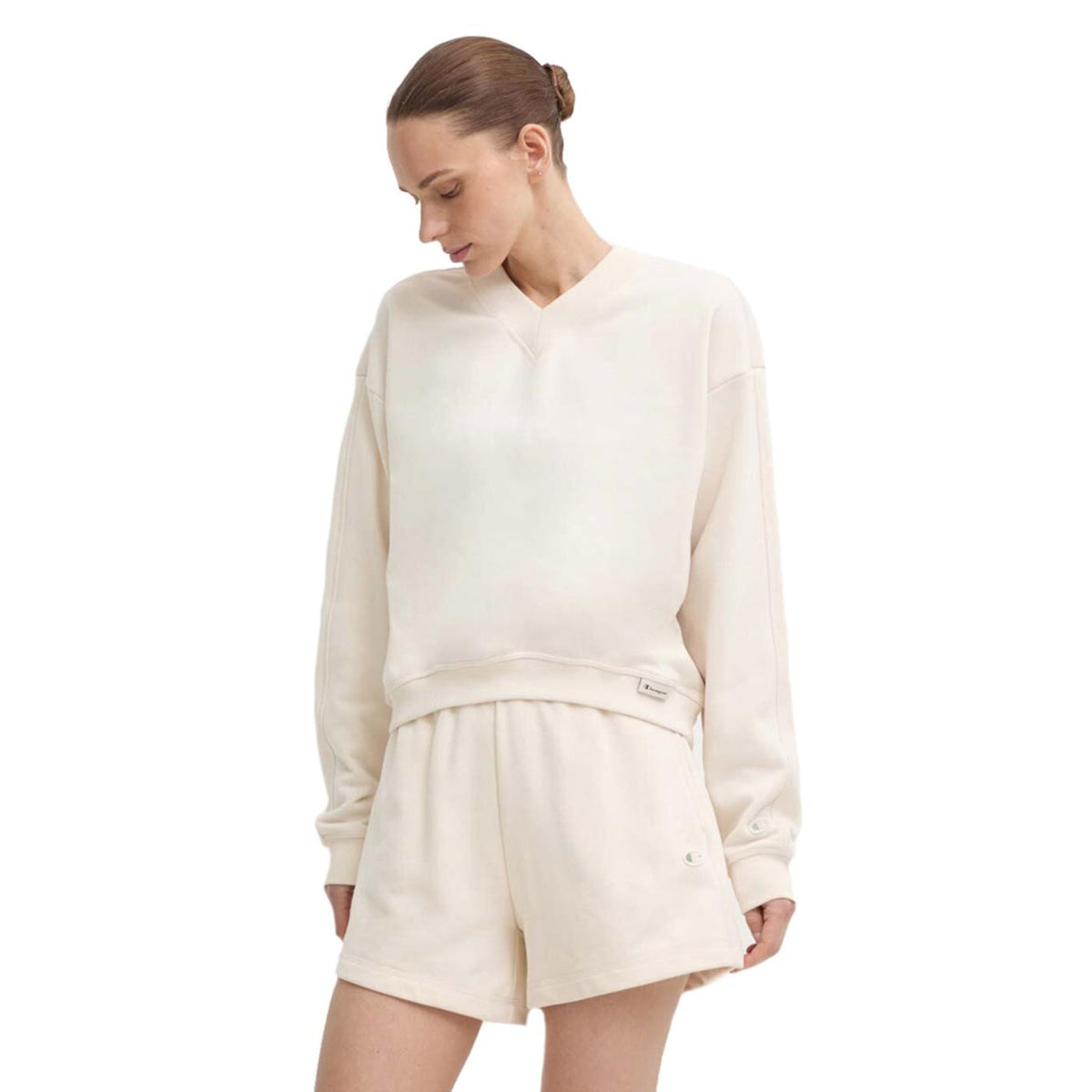 CHAMPION CREWNECK CROPTOP SWEATSHI