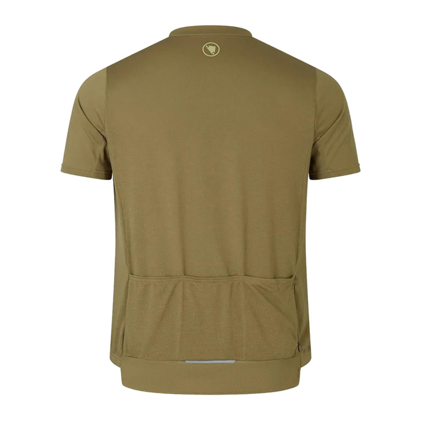ENDURA LOOP SS ZIPPED JERSEY