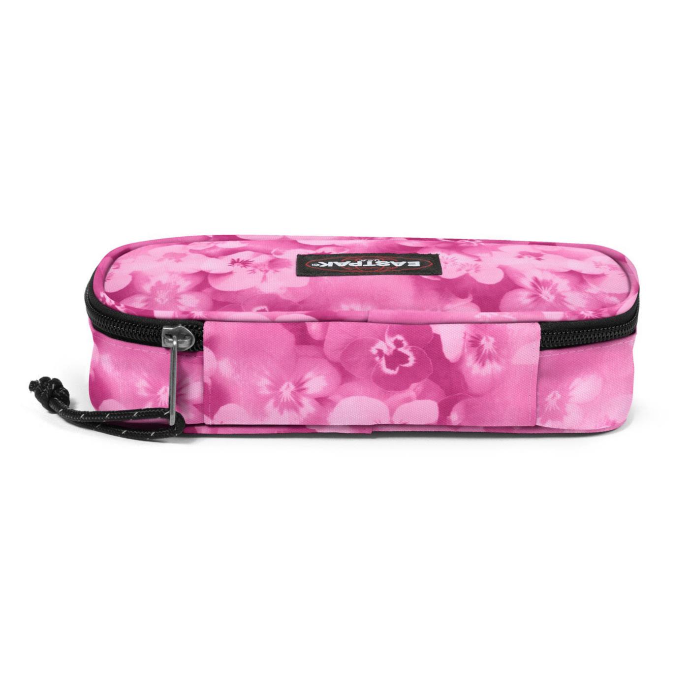 EASTPAK OVAL FLOWER BLUR PINK