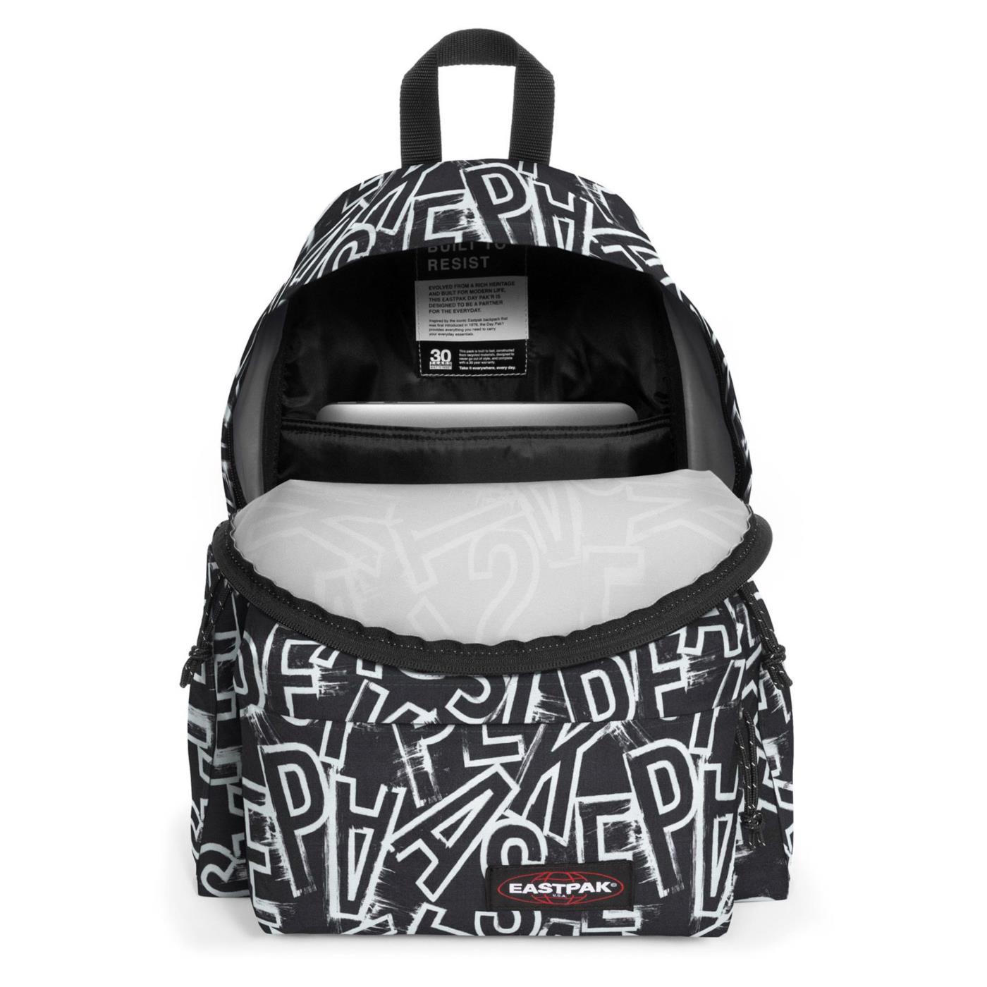 EASTPAK DAY PAK'R EP LETTERS BLAC