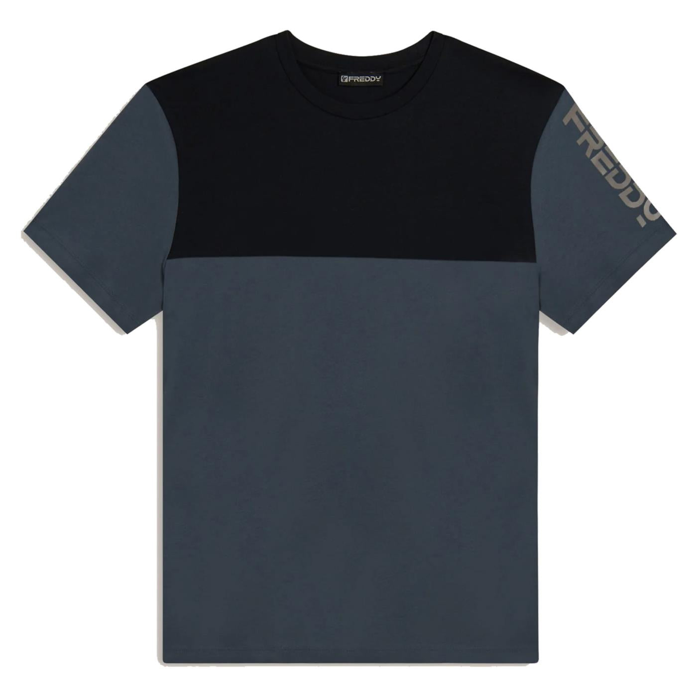 FREDDY T-SHIRT MC JERSEY BICOLOR - immagine principale