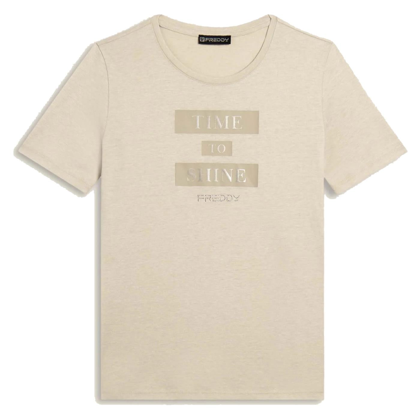 FREDDY T-SHIRT MC LIGHT JERSEY