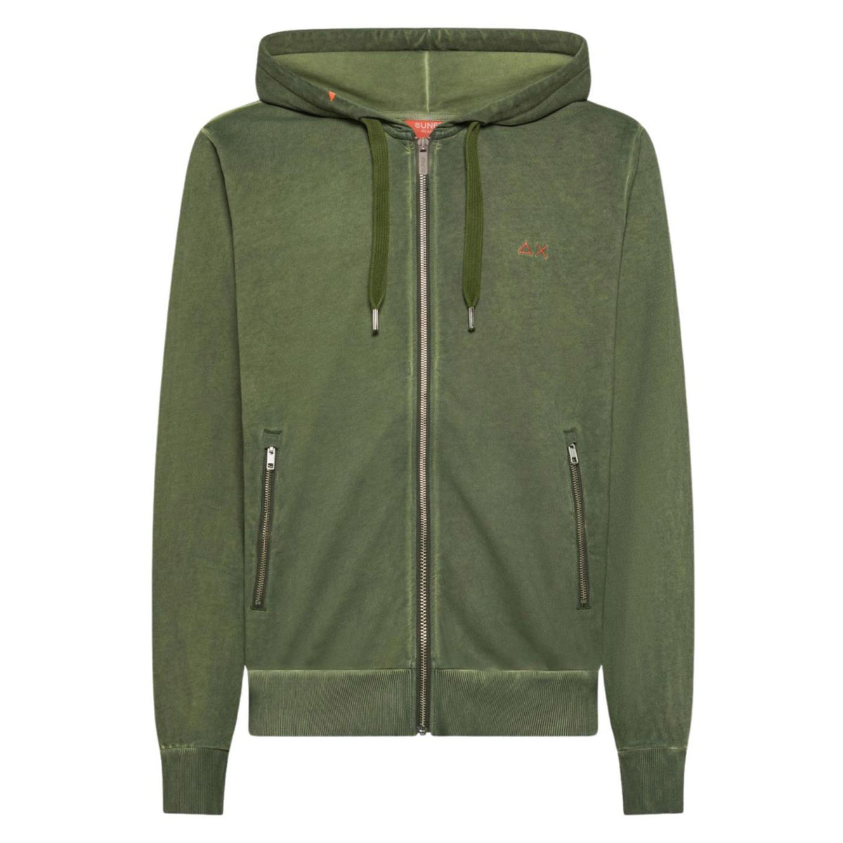 SUN68 HOODIE SPECIAL DYED BEACH