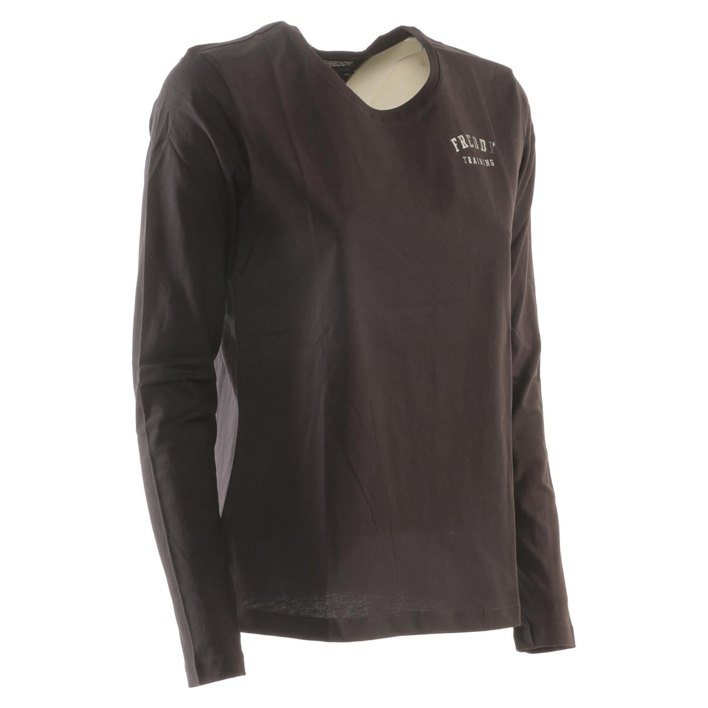 FREDDY TRAINING JERSEY LS TEE - Nero - vista 3