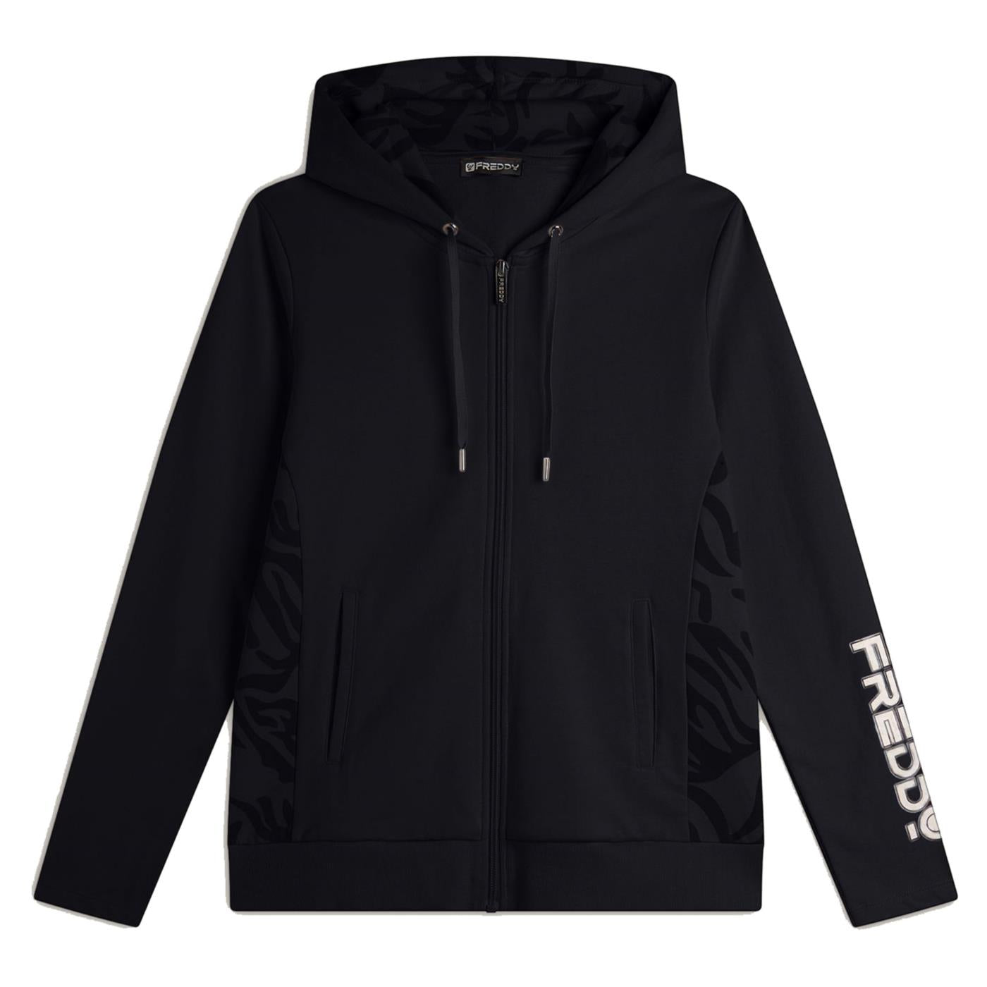 FREDDY FELPA CAPPUCCIO FULL ZIP