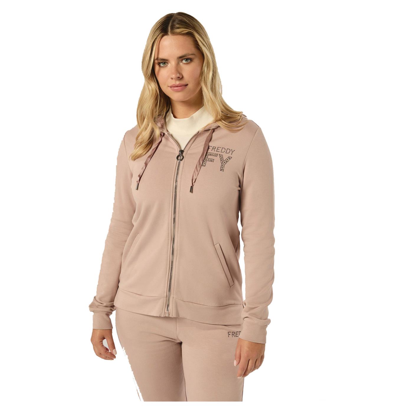 FREDDY COLLEGE LUXE FZ HOODIE
