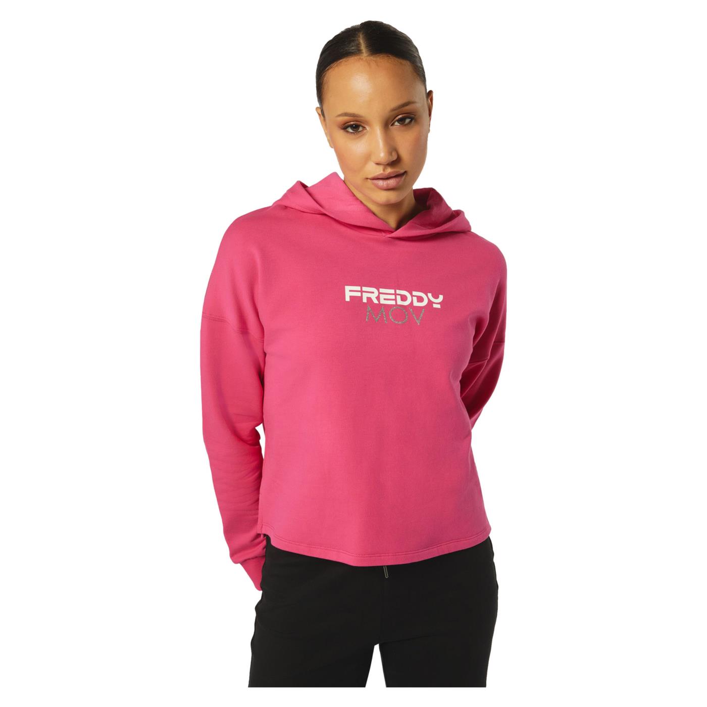 FREDDY MOVEMENT CROPPED HOODIE