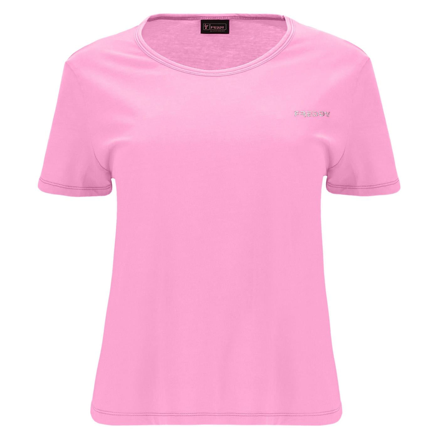 FREDDY MAGLIA MANICA CORTA - Rosa - immagine principale