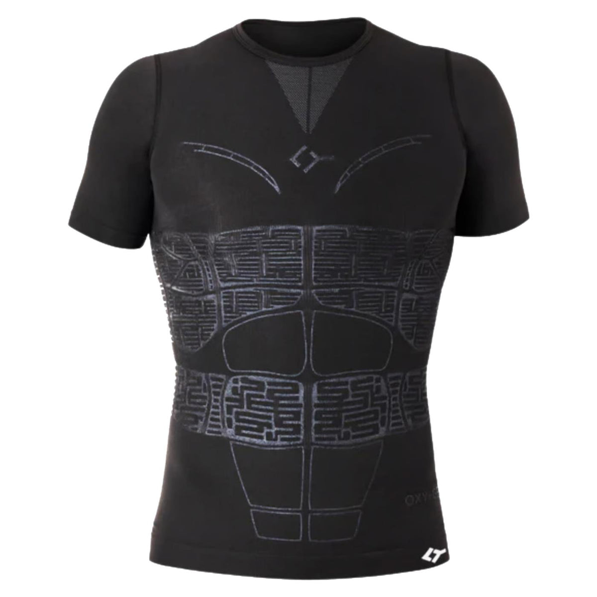 FLOKY T-SHIRT OXYGEN SS BLACK