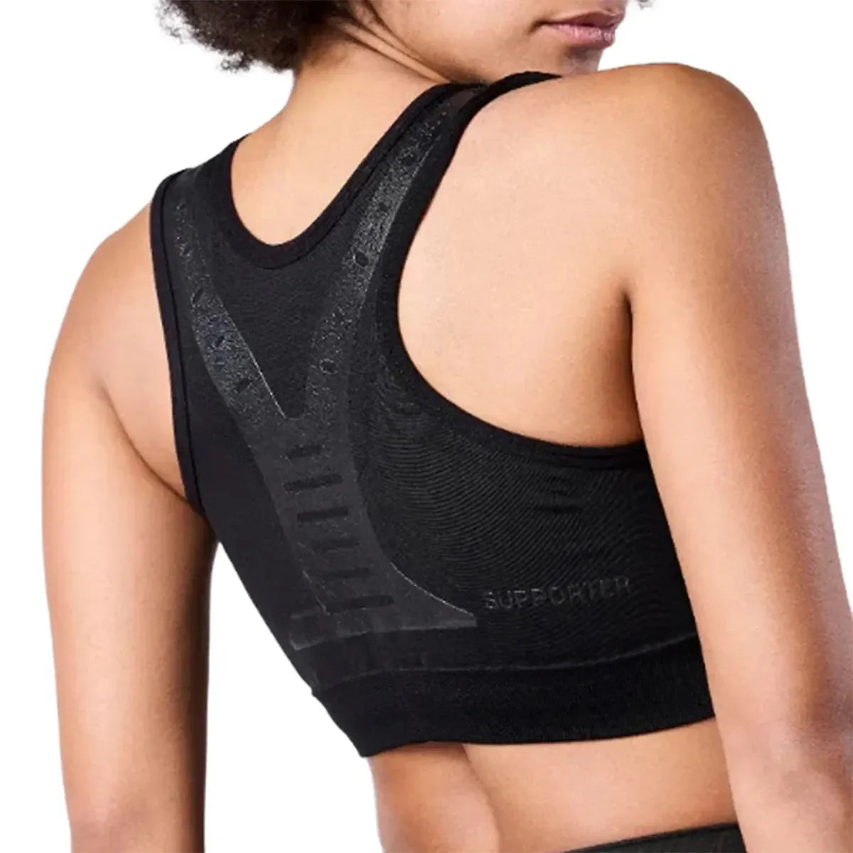 FLOKY BRA SUPPORTER BLACK