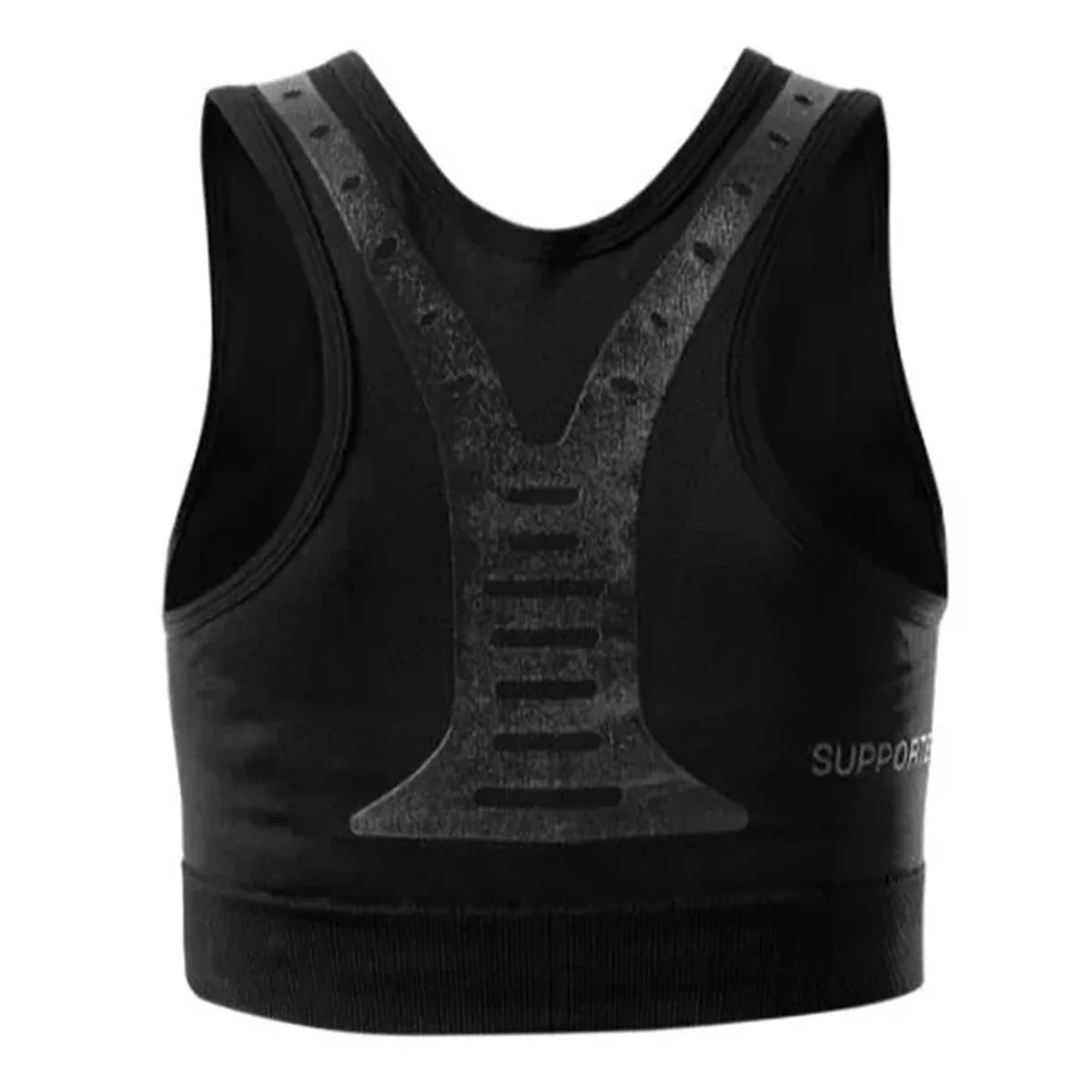 FLOKY BRA SUPPORTER BLACK