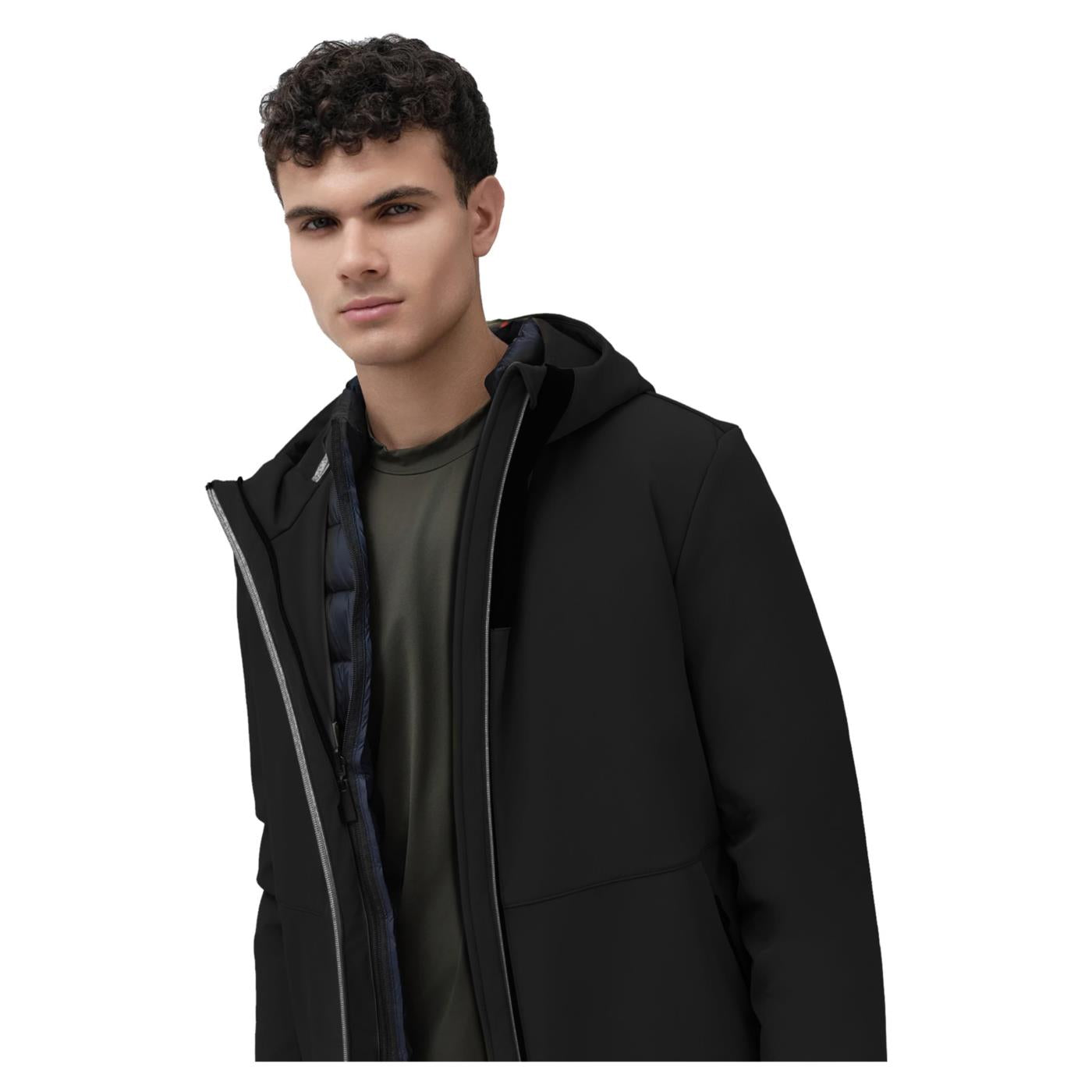 SUNS JACKET FURRY DOUBLE LONG