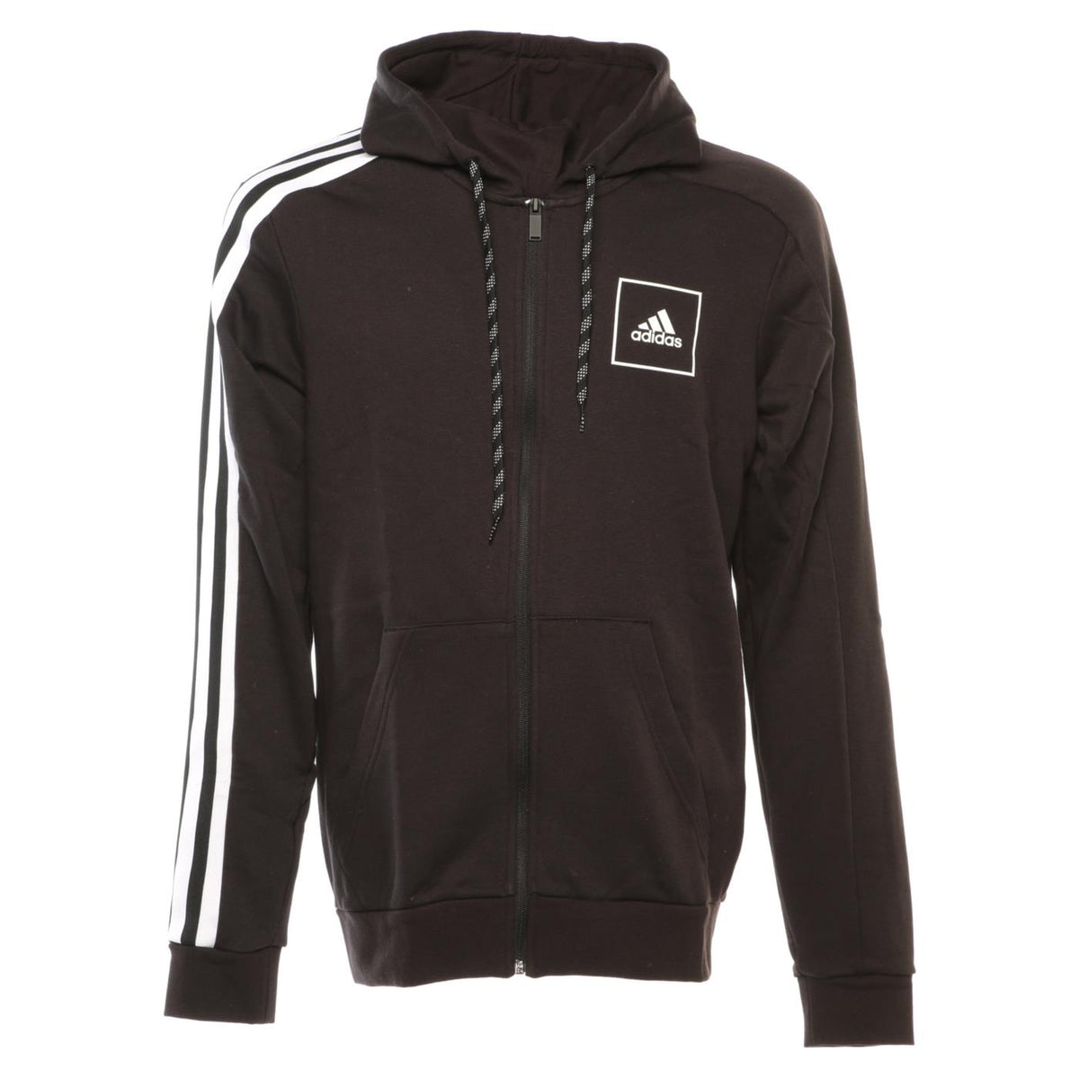 ADIDAS 3S TAPE FULL ZIP HOODIE