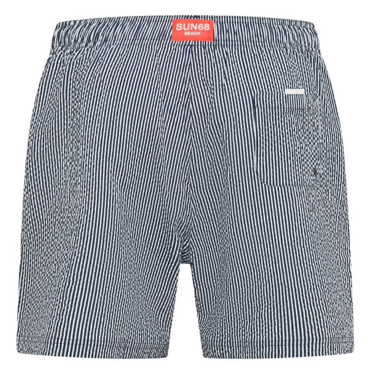 SUN68 SWIM PANT SEERSUCKER - seconda immagine