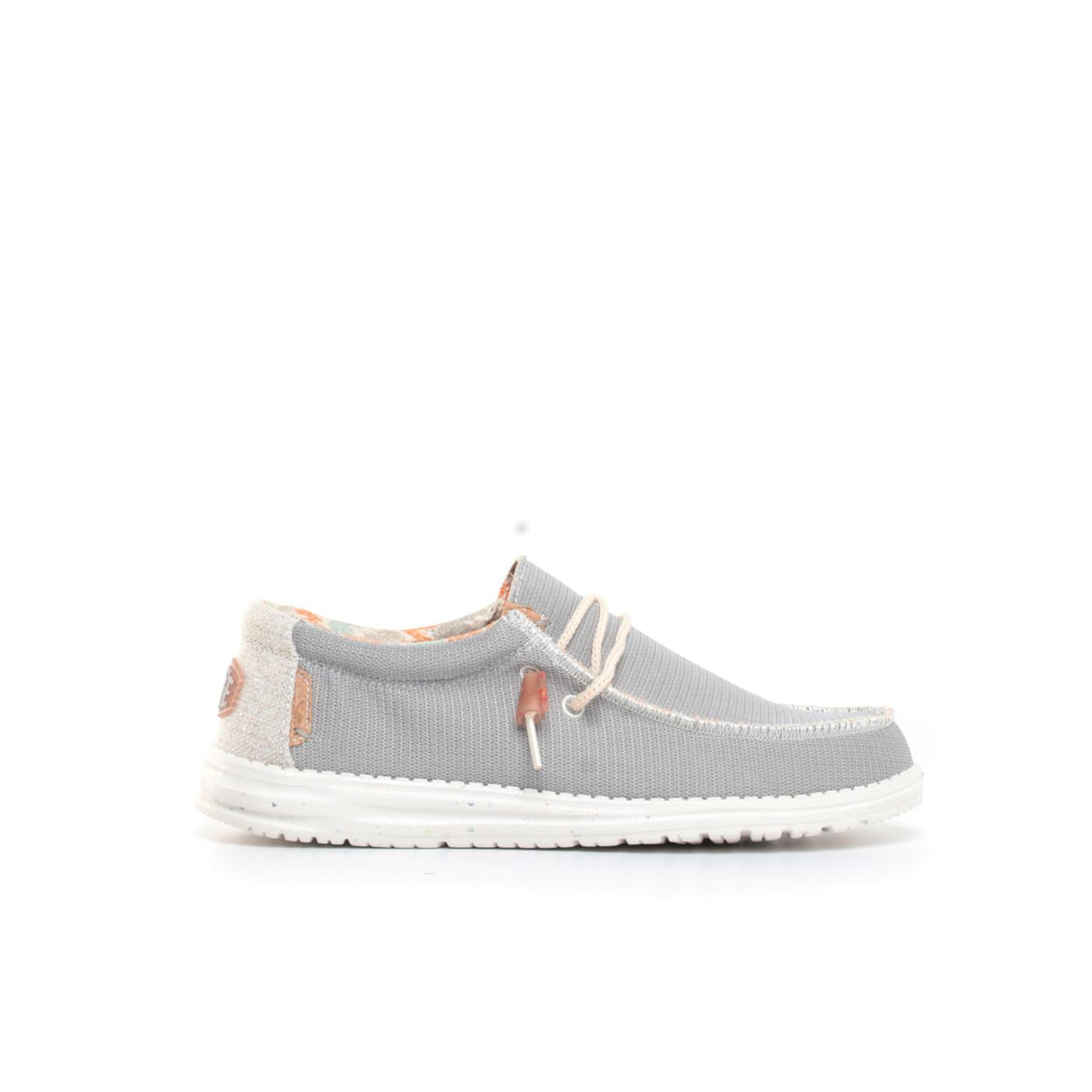 HEY DUDE WALLY KNIT - Grigio chiaro - immagine principale