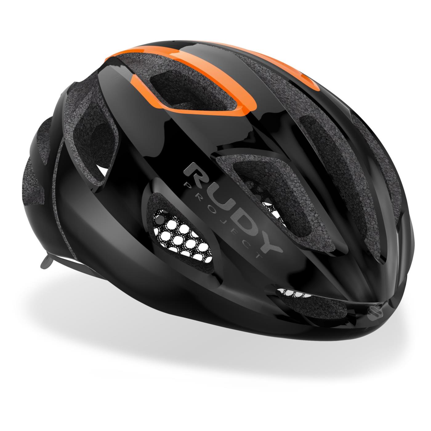 RUDY PROJECT STRYM BLACK ORANGE SHINY