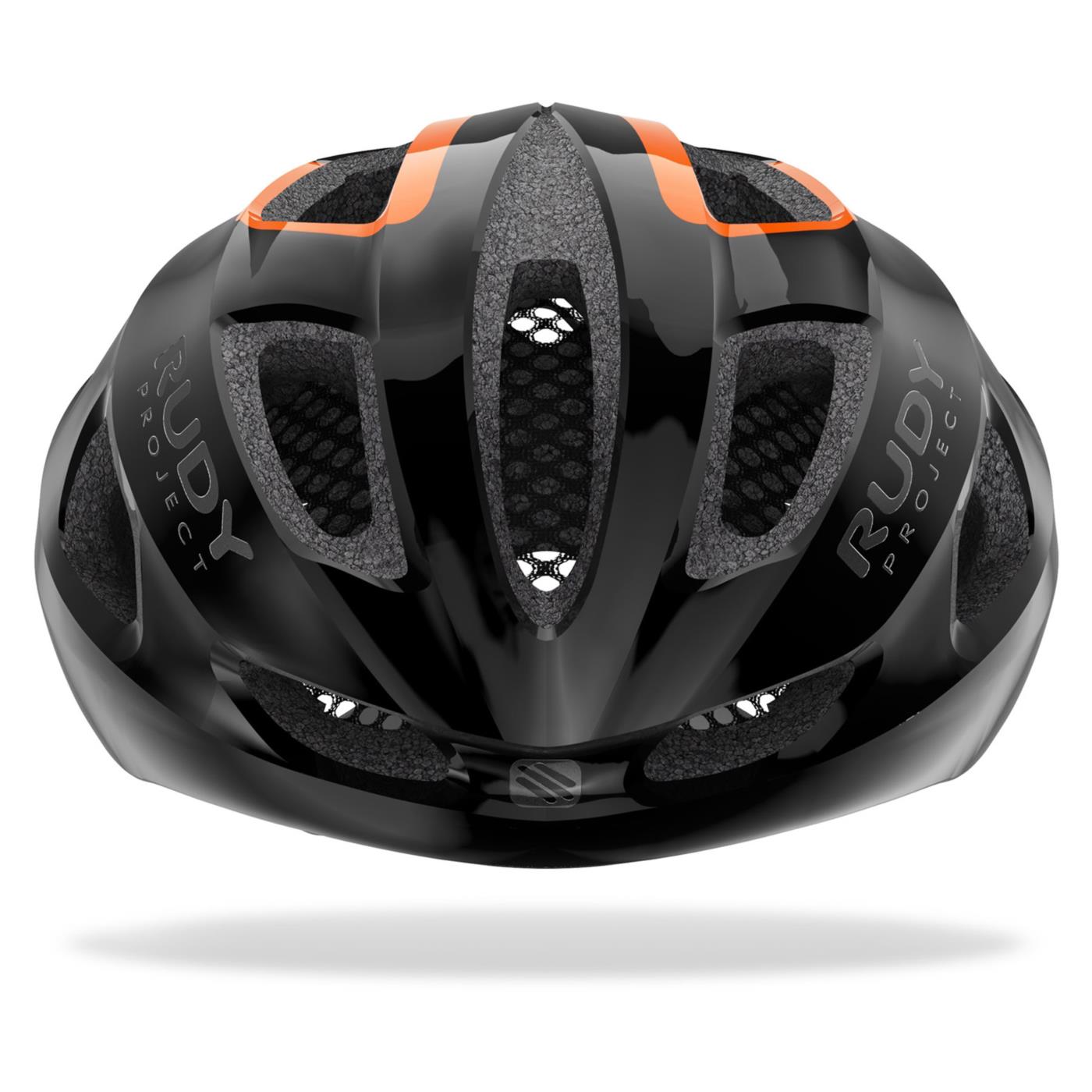 RUDY PROJECT STRYM BLACK ORANGE SHINY