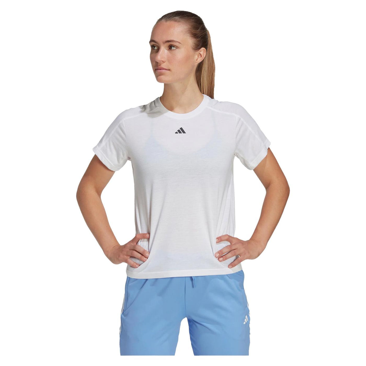 ADIDAS TRAIN ESSENTIALS W TEE - seconda immagine