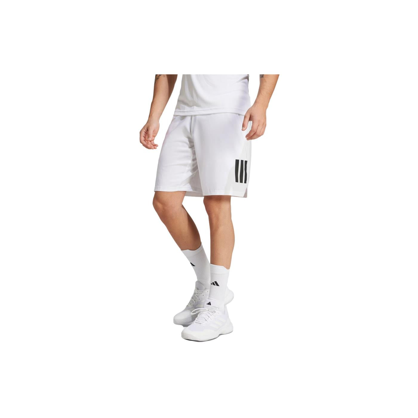 ADIDAS CLUB 3STRIPES SHORT - C1-bianco - immagine principale