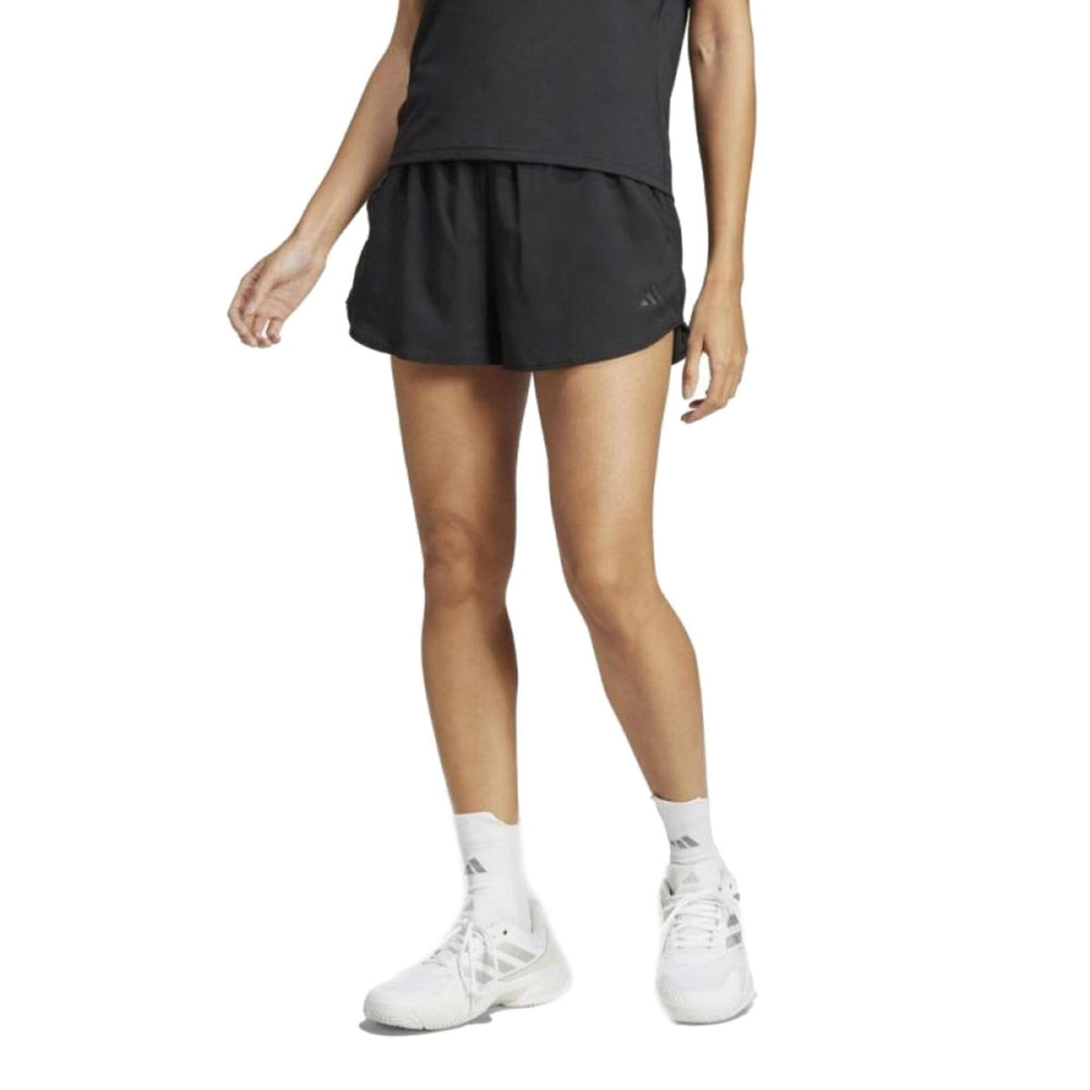 ADIDAS CLUB WOMAN SHORTS BLACK - seconda immagine