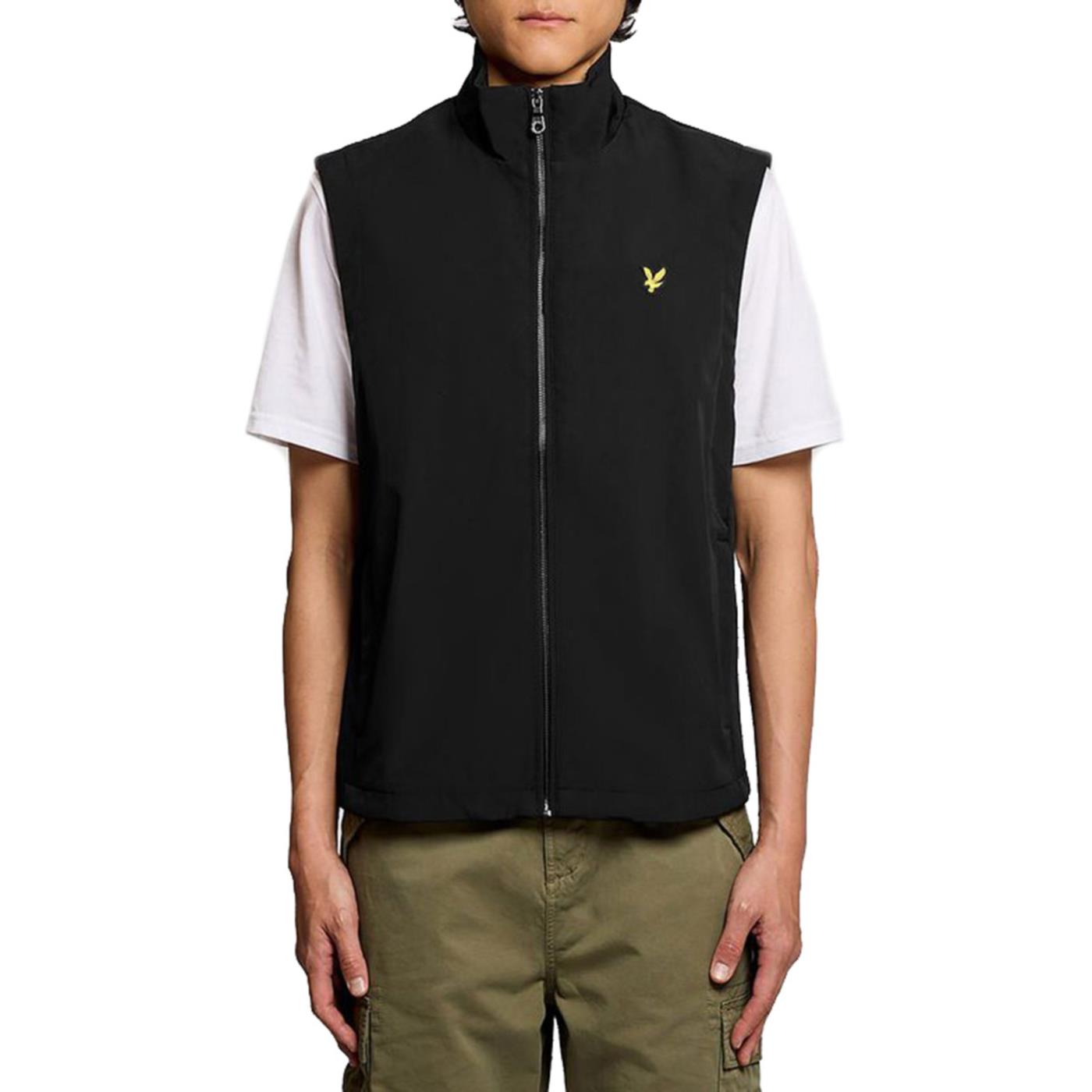 LYLE & SCOTT MESHBACK SOFTSHELL GILET - Nero - immagine principale