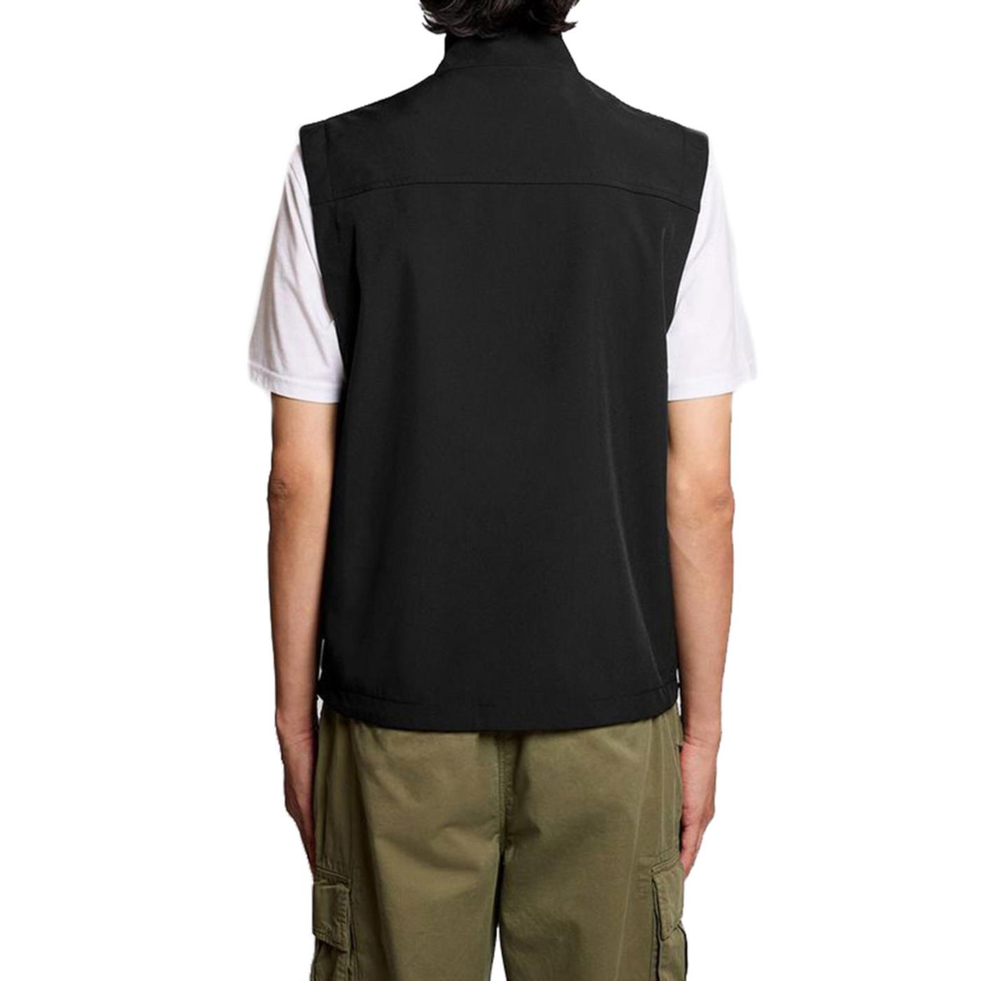 LYLE & SCOTT MESHBACK SOFTSHELL GILET - Nero - vista 2