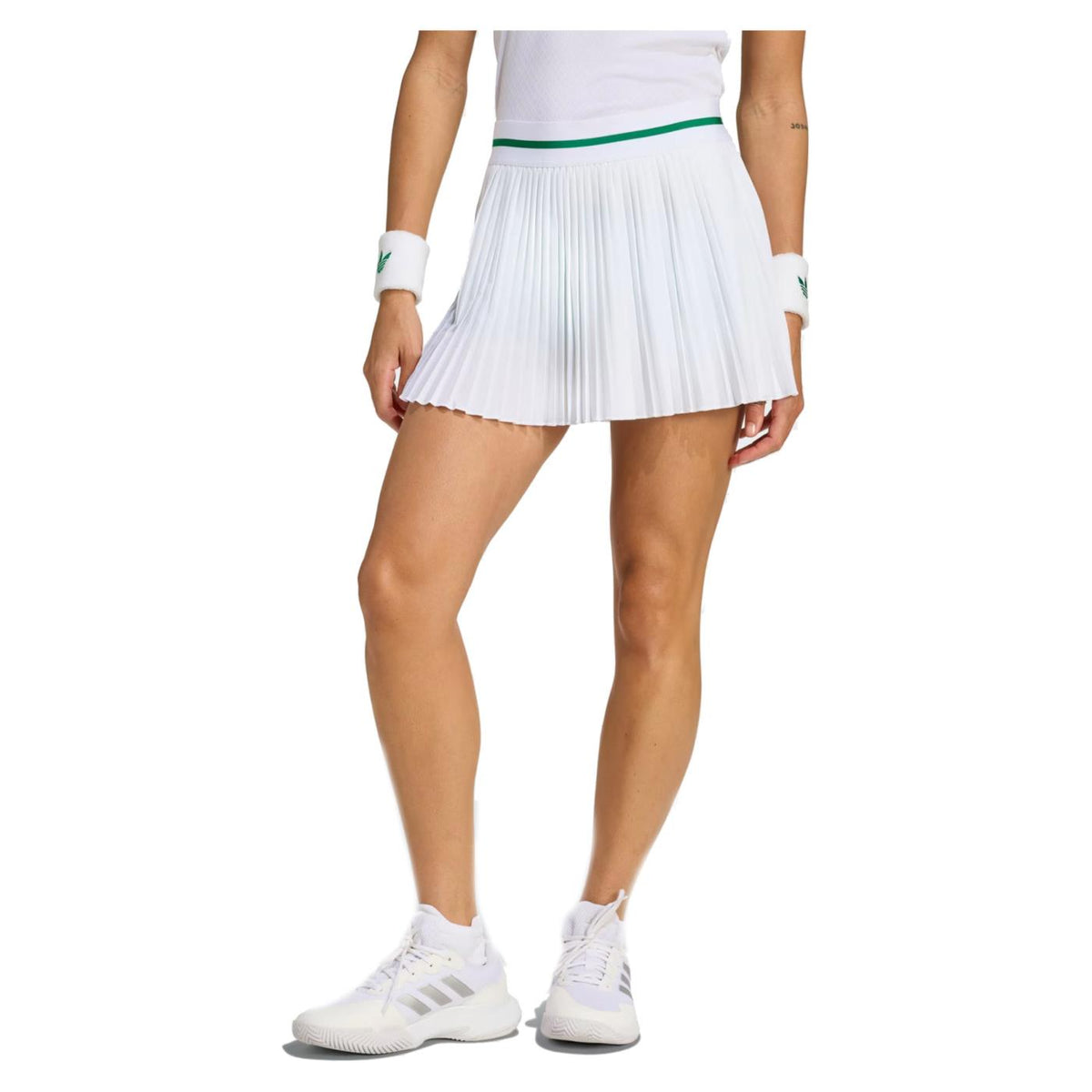 ADIDAS PLEAT SKIRT PRO WHITE - seconda immagine