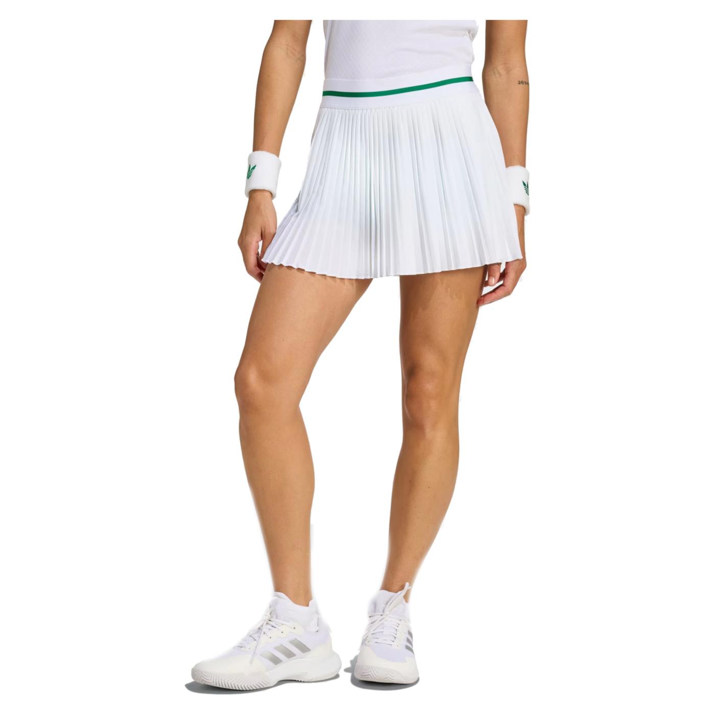 ADIDAS PLEAT SKIRT PRO WHITE