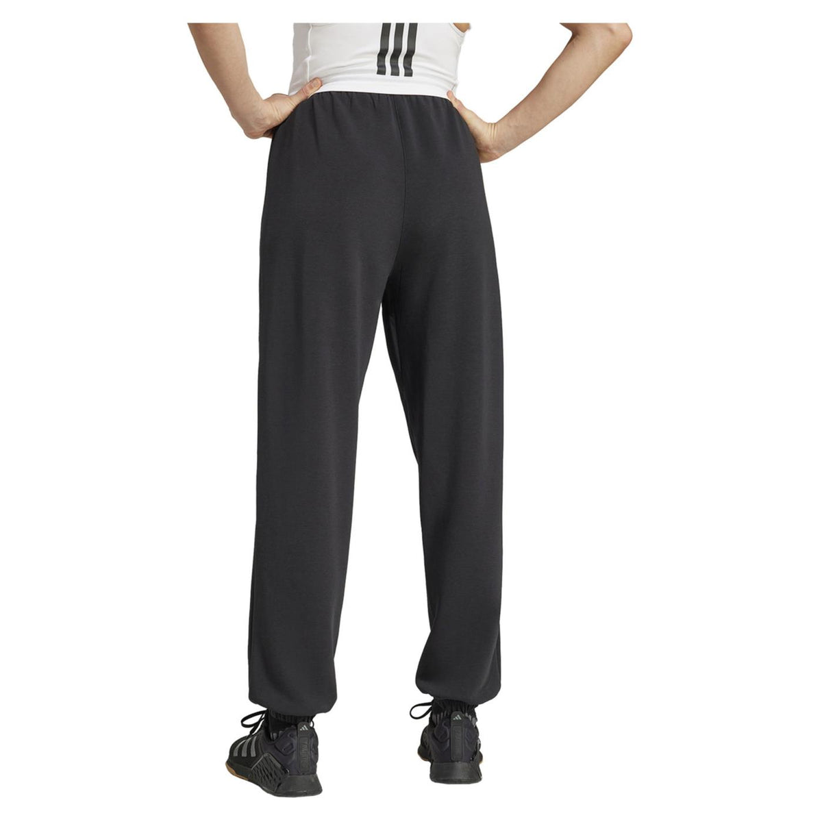 ADIDAS D4T KNIT WOMAN PANT BLACK - seconda immagine