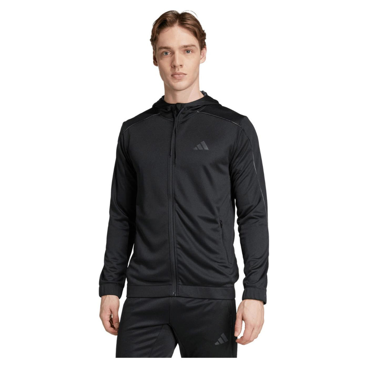 ADIDAS FULL ZIP TRAINING HOODIE - seconda immagine