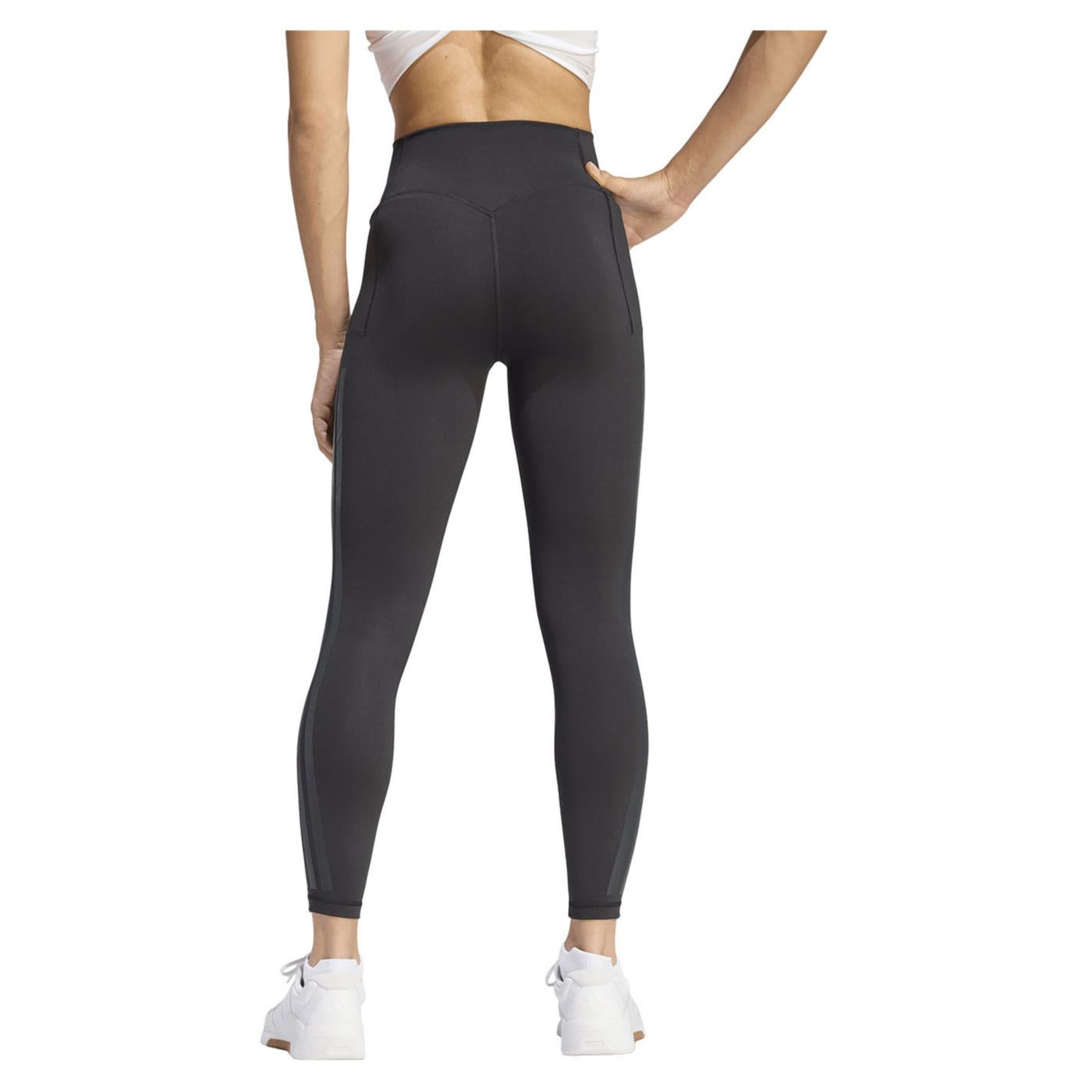 ADIDAS OPTIME 3S 7/8 LEGGINGS - C1-nero - vista 2