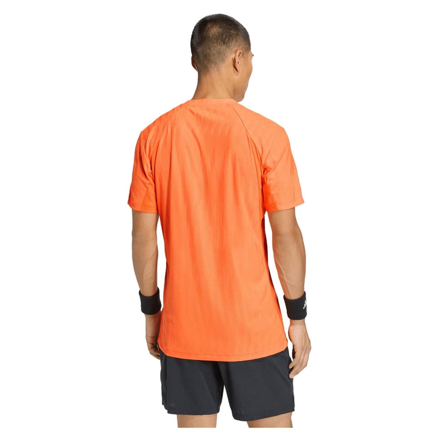 ADIDAS T FREELIFT TEE - Arancione - vista 2
