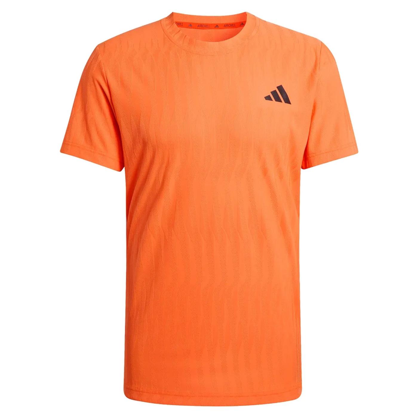 ADIDAS T FREELIFT TEE - Arancione - vista 4