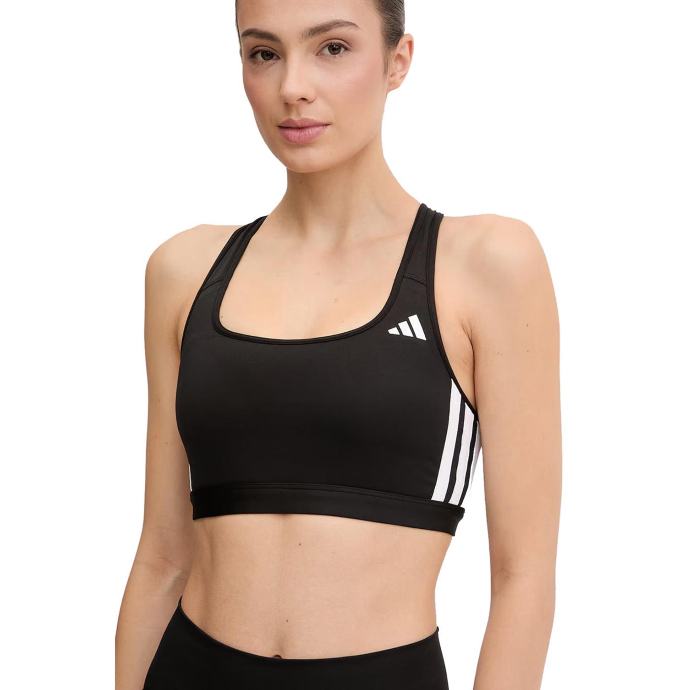 ADIDAS OPTIME ESS 3 MS BRA - Nero - immagine principale