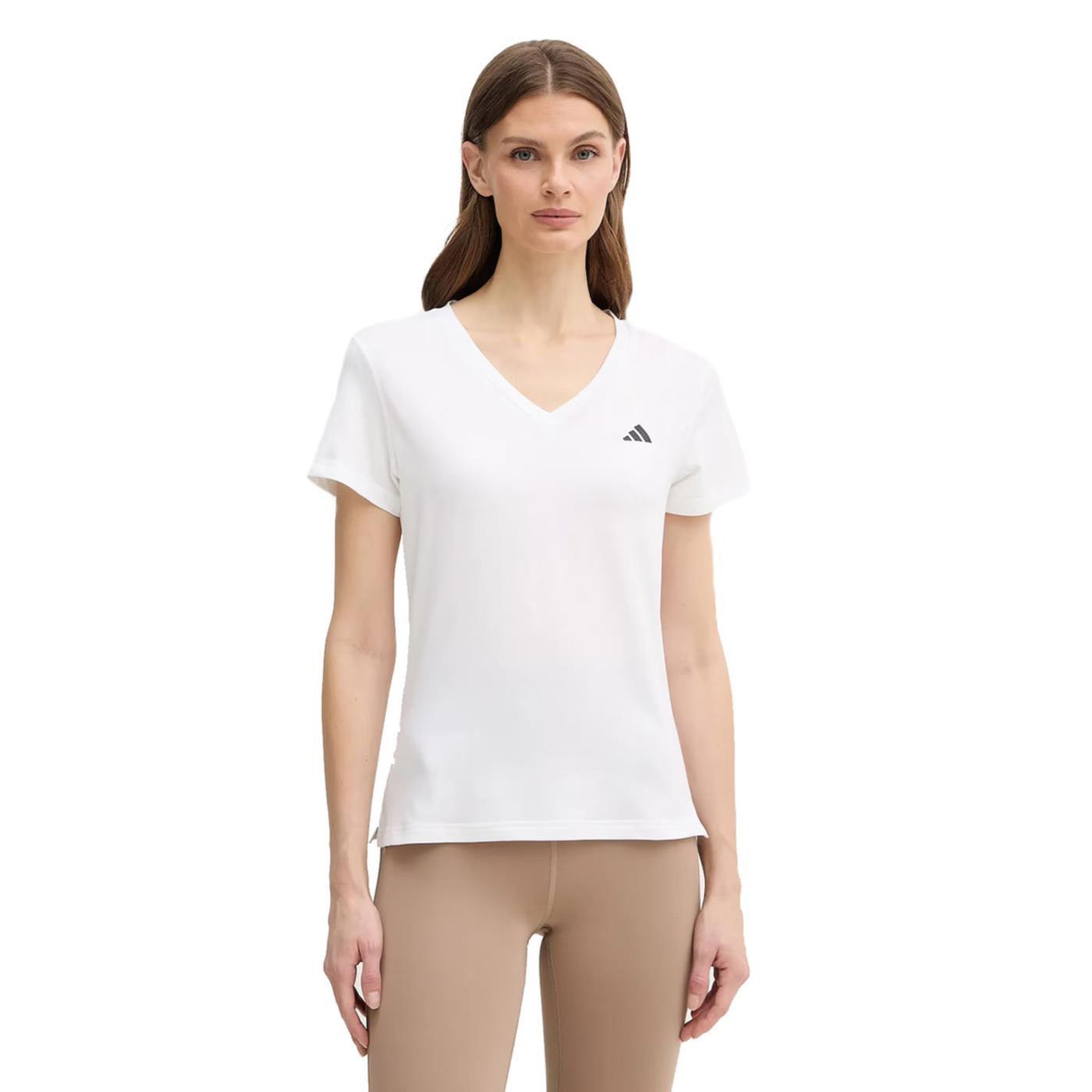 ADIDAS WORKOUT V NECK WOMAN TEE - vista 2