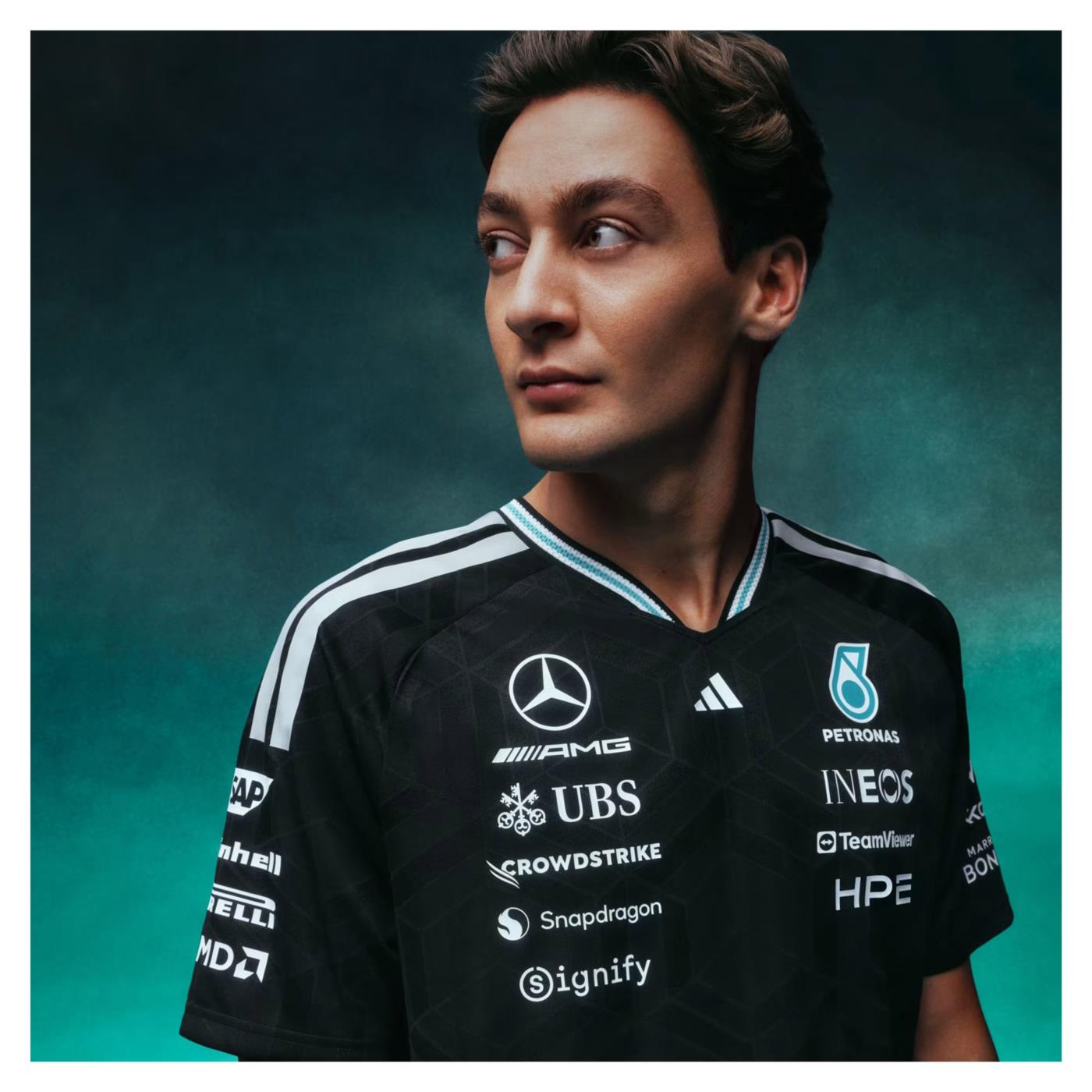 ADIDAS MERCEDES TEAM DRIVER TEE - vista 2