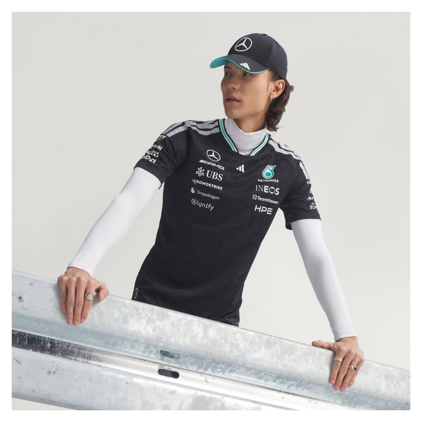 ADIDAS MERCEDES TEAM DRIVER TEE - vista 3