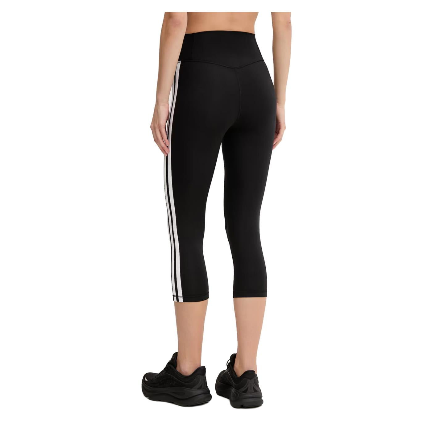 ADIDAS OPTIME 3S 3/4 LEGGINGS - Nero - vista 2