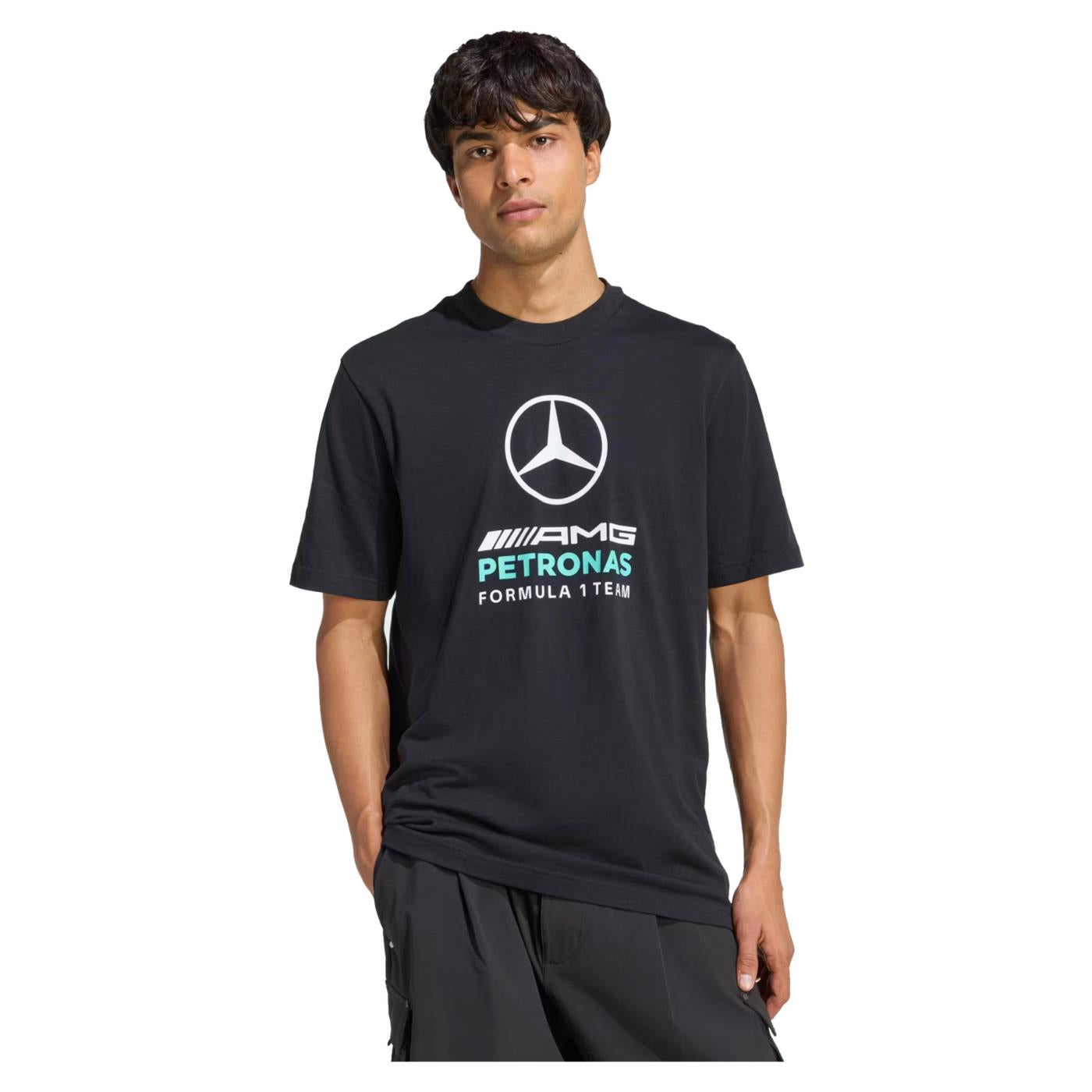 ADIDAS MERCEDES TEAM GRAPHIC TEE - Nero - immagine principale