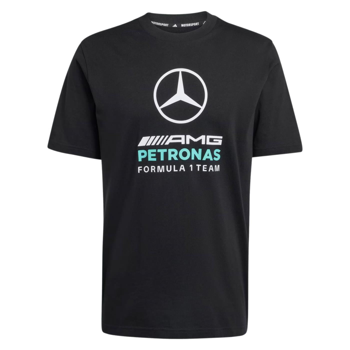 ADIDAS MERCEDES TEAM GRAPHIC TEE - Nero - vista 3