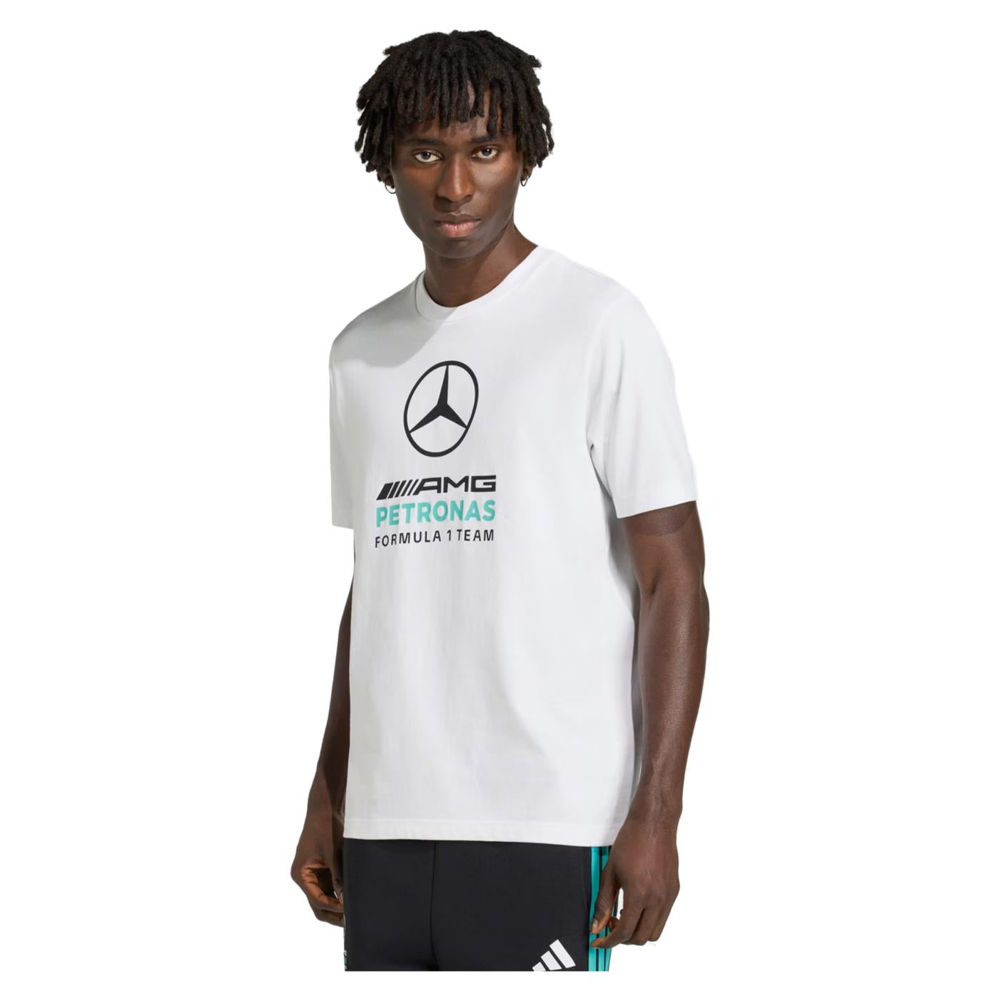 ADIDAS MERCEDES TEAM GRAPHIC TEE - Bianco - immagine principale