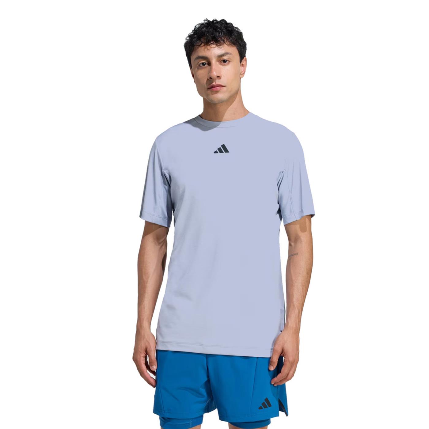 ADIDAS D4T POWER TEE HALO SILVER - Grigio chiaro - immagine principale