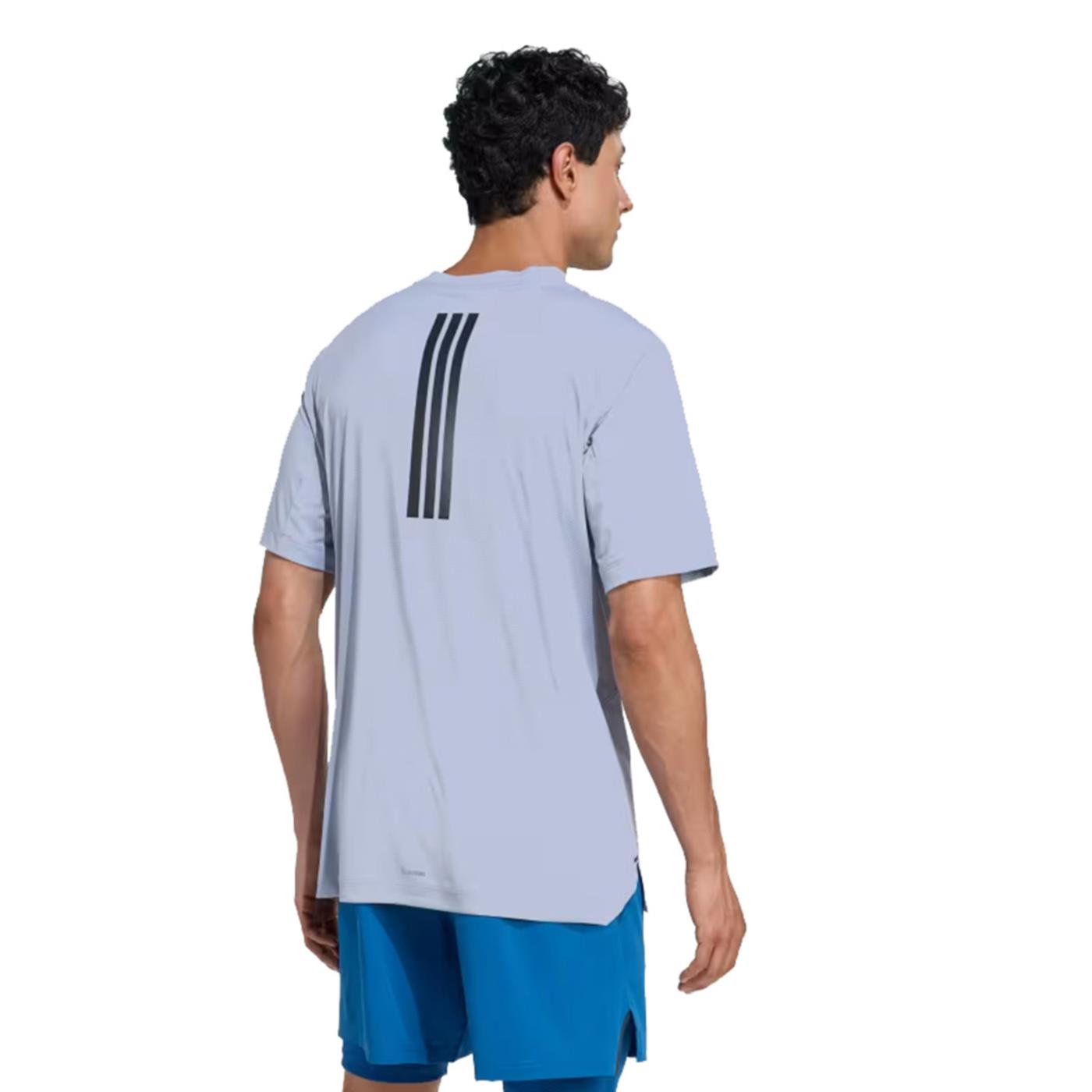 ADIDAS D4T POWER TEE HALO SILVER - Grigio chiaro - vista 2